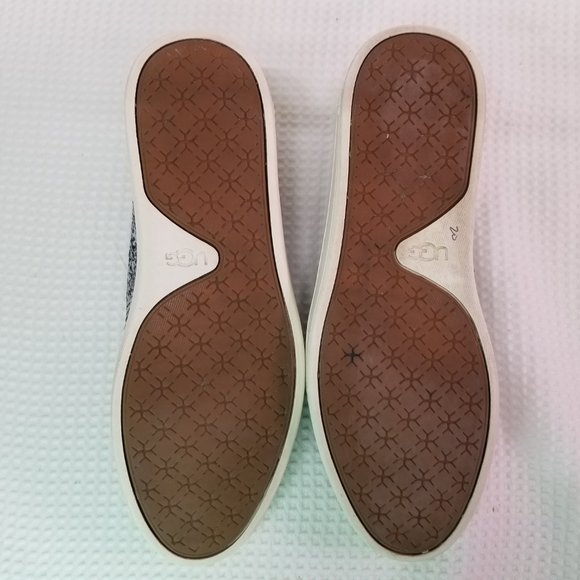 UGG Australia Women's Sammy Slip On Sneakers Shoes Black/Gray Size 8 - Picture 6 of 7